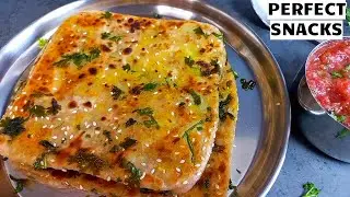 गेंहू के आटे से बनाए लाज़वाब आलू पराठा टिफिन लंच या डिनर में खाए | Aloo paratha | Snacks Recipe