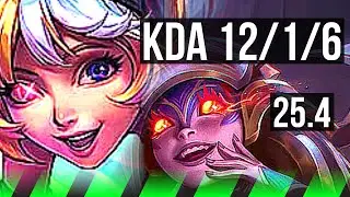 GWEN vs LILLIA (JGL) | 12/1/6, Legendary | KR Master | 25.4