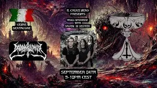 Il Calice Nero presenta Video Intervista Drown In Sulphur