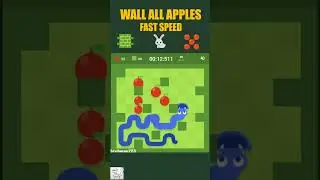 Wall Mode ALL Apples In Fast Speed