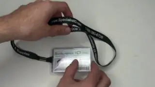 Shielded Rigid 2 Card ID Badge Holder 1840-5081 by Specialist ID.