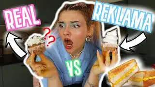REAL vs REKLAMA - JEDLO 🤯