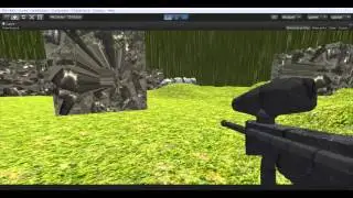 BulletHole Effect + fade effect in Unity3D