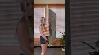 “Glimpse” painting reveal