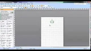 การสร้าง Flow Chart บน Microsoft Office Visio 2007 สอนใช้งาน วิสิโอ ใช้ได้กับ 2013
