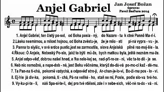 Anjel Gabriel na kůru v Tovačově
