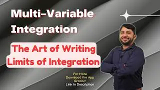 How to write Limits of Integration? #integration #physics #limitsofintegration #multipleintegrals