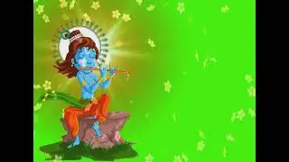 little krishna background video || krishna background || shri Krishna green screen