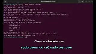 How to Create a User in Ubuntu | adduser Command