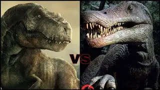 tyrannosaurus rex vs spinosaurus