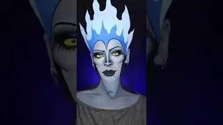 HADES 💙 Disney Villain Makeup Transformation #halloween