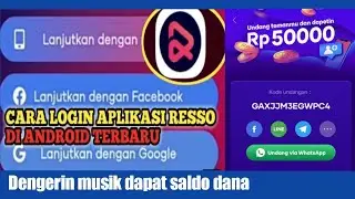 Cara daftar di aplikasi Resso aplikasi penghasil saldo dana 2021