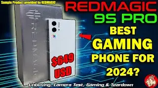 REDMAGIC 9S PRO "Frost" Review - Is a Gaming Phone in 2024 a Good Option or not?
