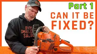 Lets Find Out Why This CHAINSAW Is SEIZED! (Very Surprising) PART 1