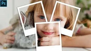 POLAROID PHOTO COLLAGE EFFECT | PHOTOSHOP EFFECT | PHOTOSHOP TUTORIAL