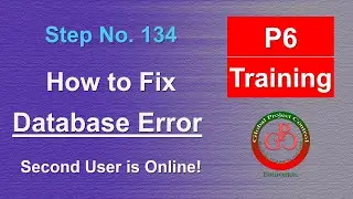 🔴 How to REMOVE a second USER ERROR in the Primavera P6's SQLite Database?