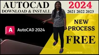 [FREE] DOWNLOAD AutoCAD 2024 STUDENT VERSION | INSTALL FOR 1 YEAR | AUTODESK