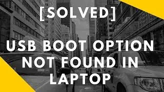 samsung laptop usb boot not shows in booting menu [solved]