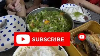 Guso and Pritong Bangus Dinner with Dada