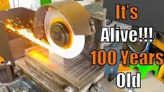 Testing out my 100 year old machine for the first time!!!