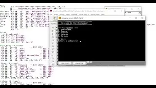 Restaurant Management in Assembly Language x8086