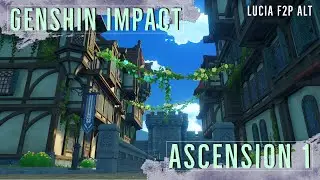 Ascension Quest 1 (again) | Genshin Impact | World Level 1 to 2