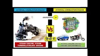 DIFFERENCE BETWEEN EXTERNAL COMBUSTION ENGINES AND INTERNAL COMBUSTION ENGINES