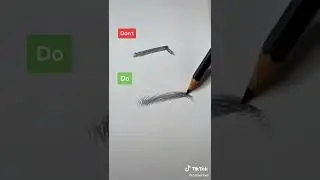 How to draw eyebrows #art #Short
