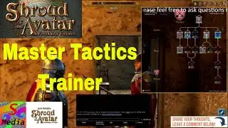shroud of the avatar Corsten the Master Tactics Trainer