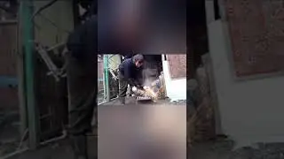 Обжиг меди, распил радиаторов