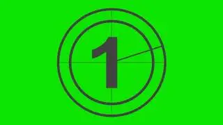 COUNT DOWN GREEN SCREEN EFFECT