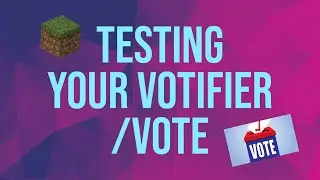 Test Your Votifier Config: Make Sure /vote Works on Your Minecraft Server