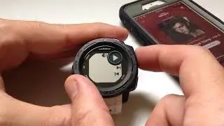 Garmin Instinct - Music Controls Widget