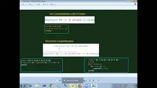 24  List Comprehension in Python తెలుగులో