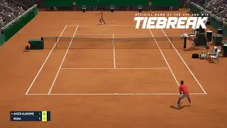 TIEBREAK - *UPDATED ROLAND GARROS COURT* Rafael Nadal Vs Felix Auger Aliassime I Roland Garros (PS5)