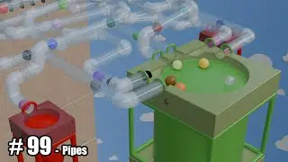 Pipes - 3D Marble Race