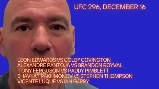 Rate UFC 296 Out Of 10