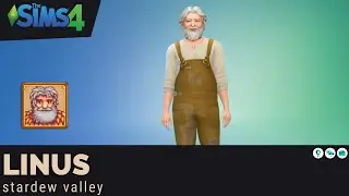 Linus | Stardew Valley | Sims 4 | Speed Build
