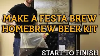 How To Make A Festa Brew Homebrew Beer Kit - The Easiest Way To Make Beer EVER!