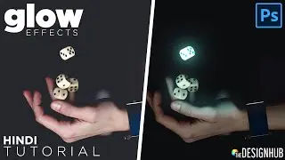 How to Glow Anything in Photoshop | Photoshop Effects | Photoshop Tutorial In Hindi