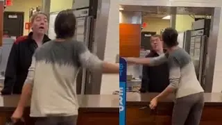 Karen Goes Nuclear And Slaps Worker at McDonald's