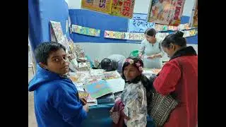shyamnagar book fair, CSS students 😌❤️