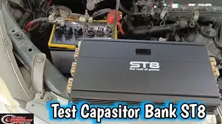 Test Capasitor Bank Audio ST8 | KLINIK OTOMOTIF