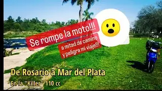 De Rosario a Mar del Plata en un 110cc #motovlog #shorts #teaser #argentina #trending #trip