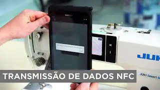 JUKI DDL-9000C FULL DIGITAL - SISTEMA DE TRANSMISSÃO DE DADOS NFC