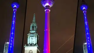 Festival of Lights 2012 Fernsehturm Berlin