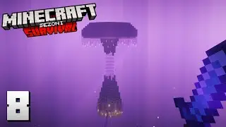 MANTAR ŞEKLİNDE ENDERMAN FARMI┇MINECRAFT SURVIVAL ▹ BÖLÜM 8