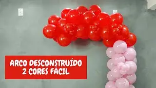 ARCO DESCONSTRUÍDO 2 CORES FÁCIL