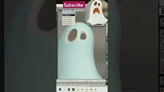Blender Modeling Ghost 