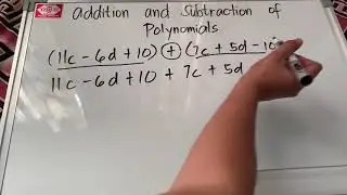 Addition and Subtraction of Polynomials